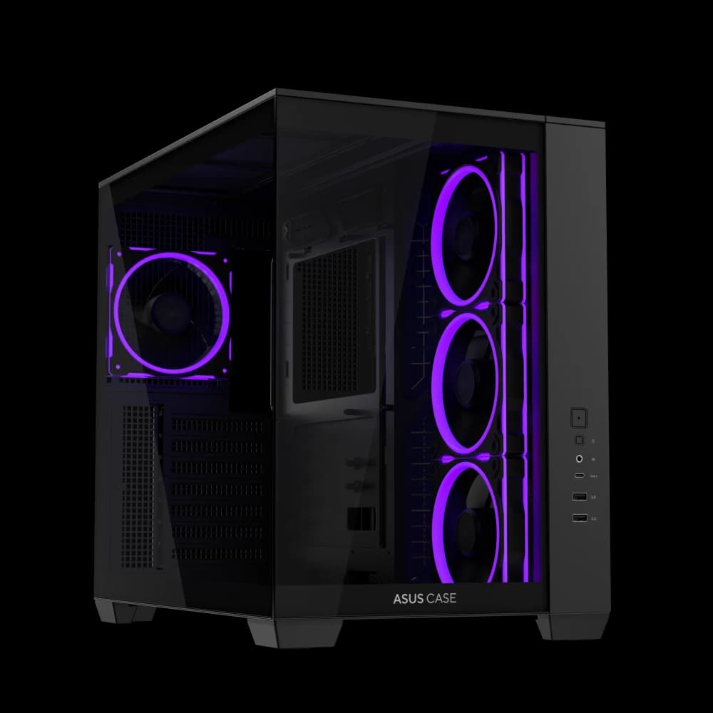 ASUS A32 Plus ARGB Case (Black) view 1