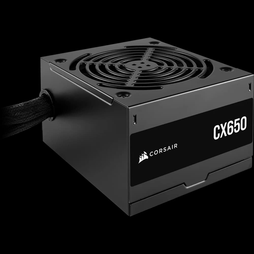 Corsair CX650 650W 80 PLUS Bronze ATX Power Supply view 1