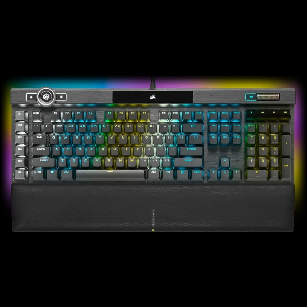 Corsair K100 RGB Optical-Mechanical Gaming Keyboard view 1