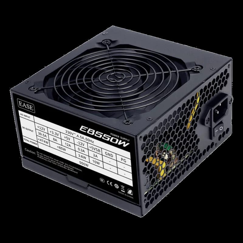 Ease 550W 80+ Bronze Power Supply view 1