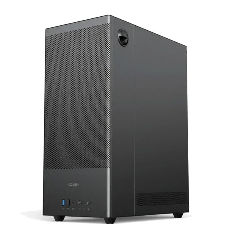 Ease ATX Mid-Tower Tempered Glass PC Case view 1
