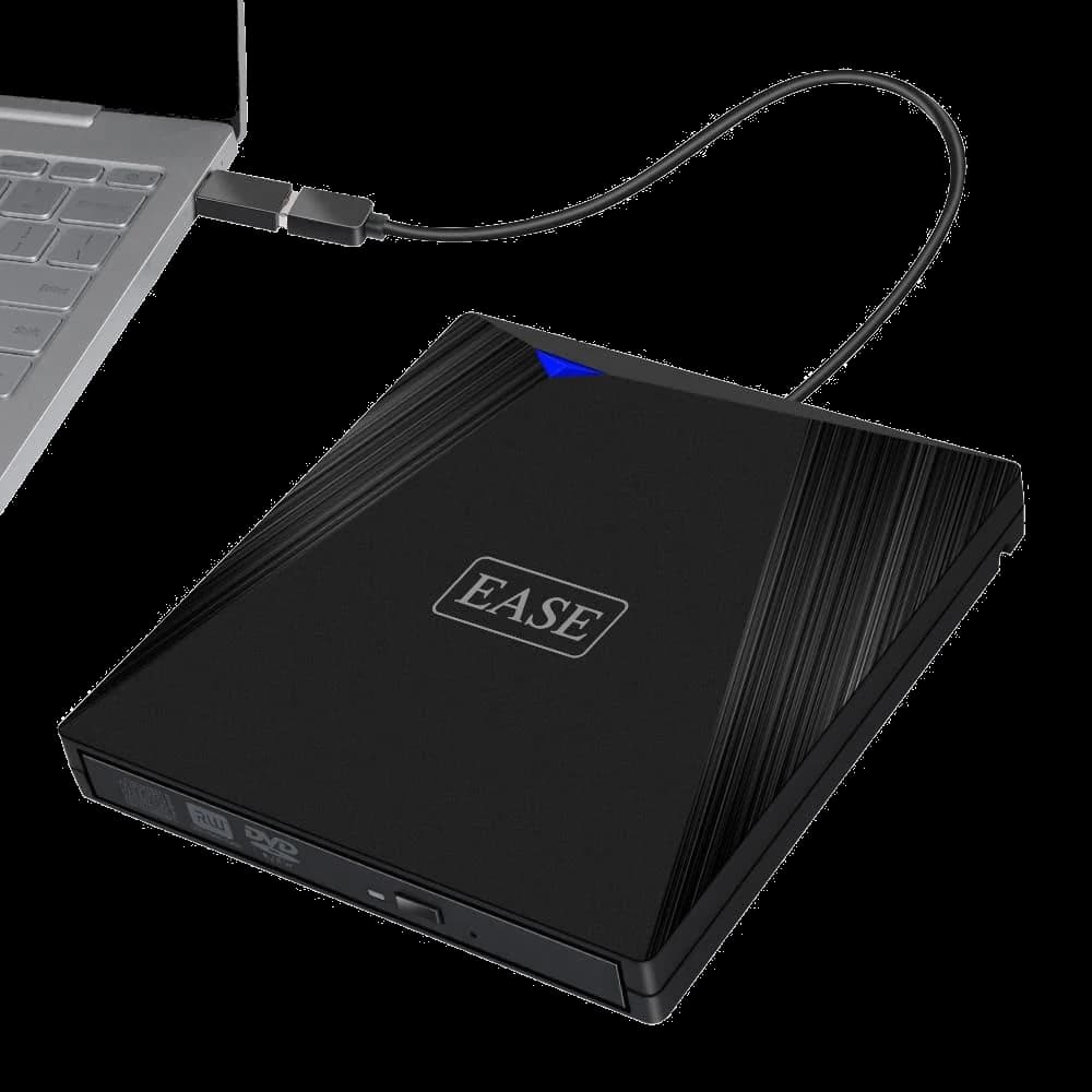 Ease External Blu-ray Drive Burner USB 3.0 and Type-C view 1