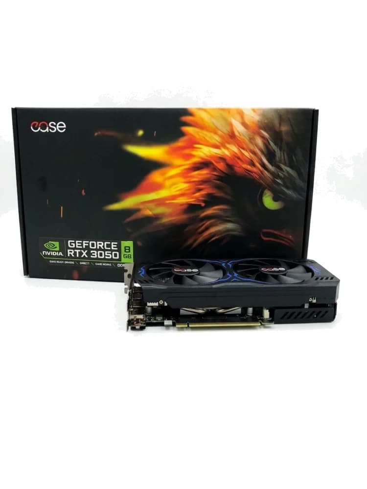 Ease GeForce RTX 3050 8GB GDDR6 Dual-Fan Graphics Card view 1