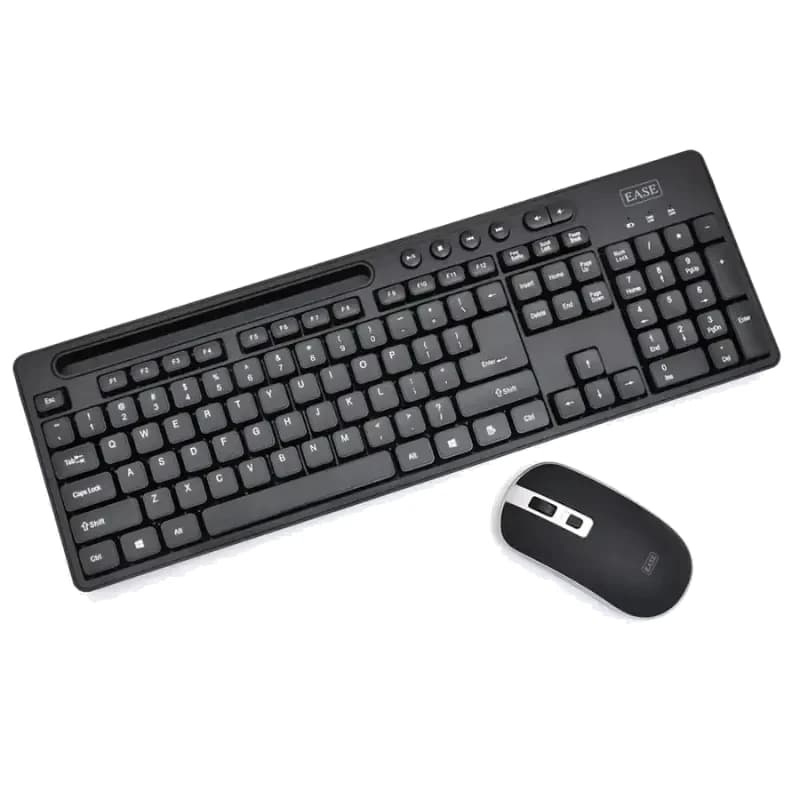 Ease Wireless Keyboard and Mouse Combo 2.4GHz view 1
