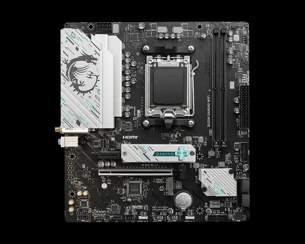 MSI B650M GAMING WIFI view 1