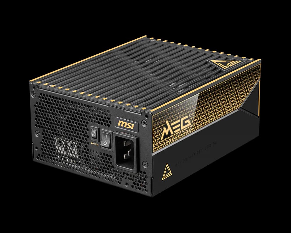 MSI MEG Ai1600T PCIE5 view 1