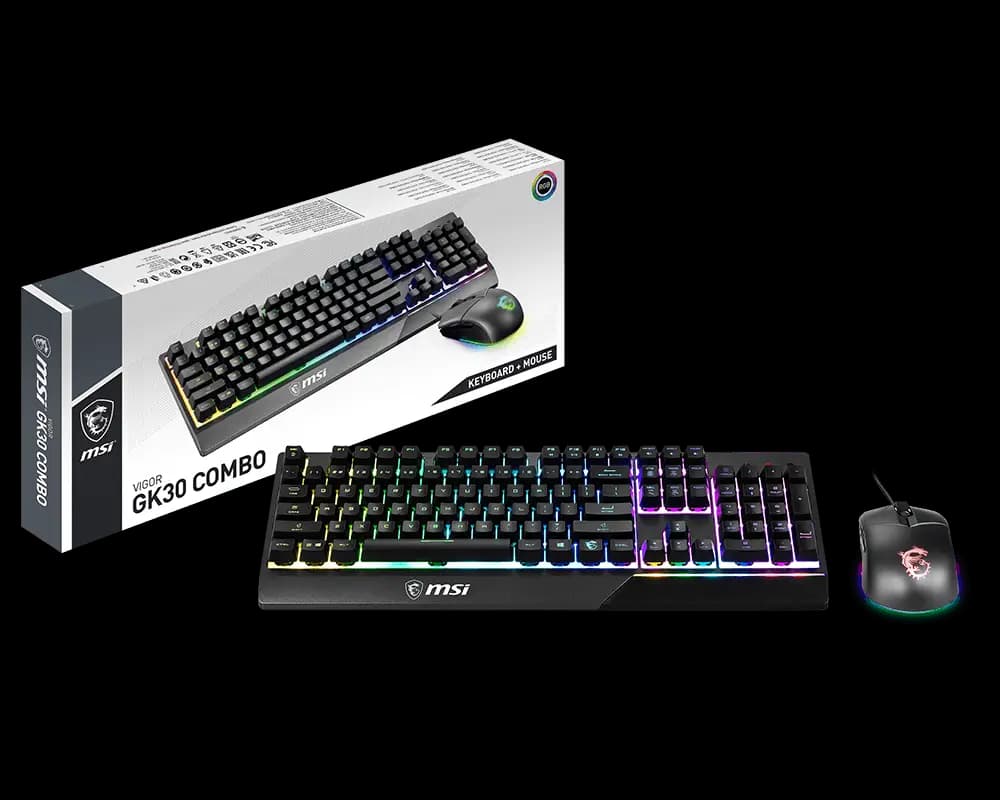 MSI Vigor GK30 Combo view 1