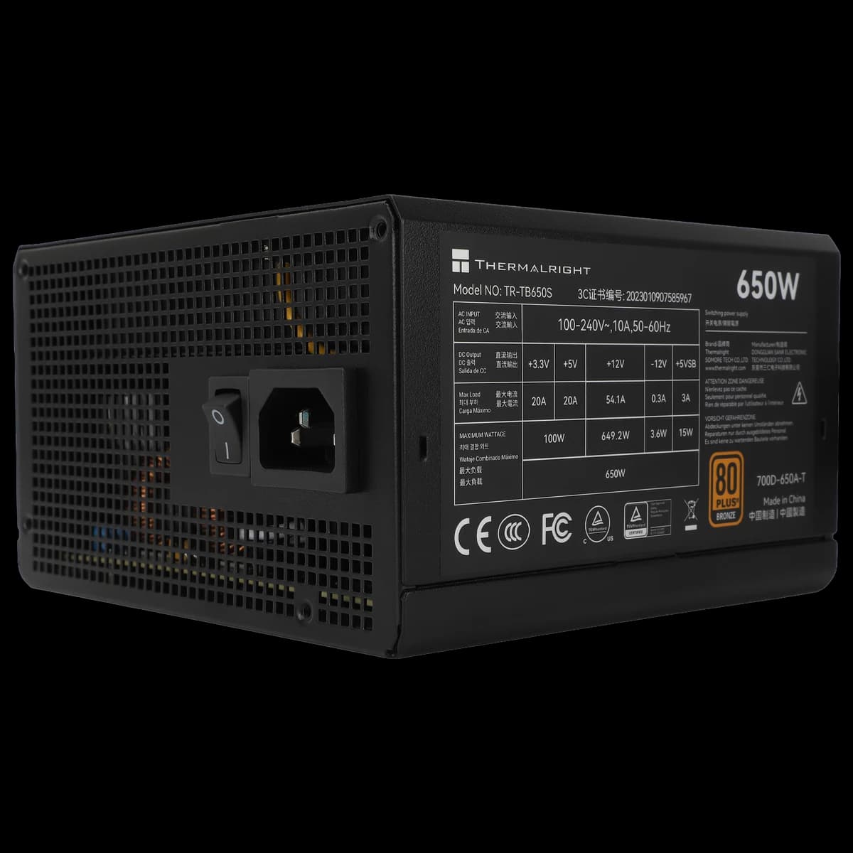 ThermalRight TB 650s Bronze Non-Modular
