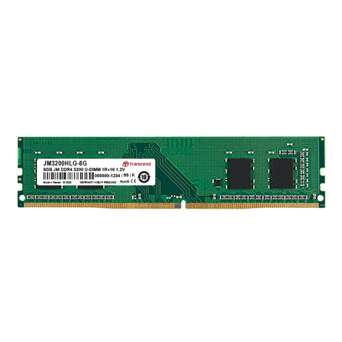 JetRam DDR4 Desktop Memory (DIMM) view 1