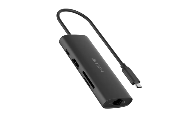 A4Tech DST-80C 8-in-1 USB-C Docking Station view 1