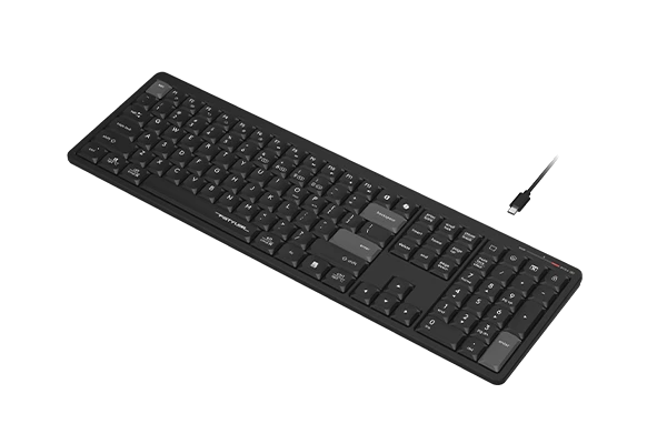 A4Tech FBX55C Fstyler Bluetooth & 2.4G Scissor Switch Wireless Keyboard view 2