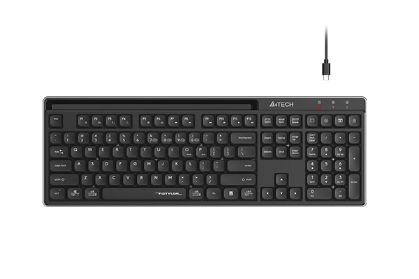 A4Tech FBX72C Fstyler Bluetooth & 2.4G Scissor Switch Wireless Keyboard view 1
