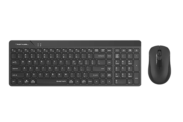 A4Tech FG2300 Air2 Fstyler 2.4G Wireless QuietKey Combo view 1