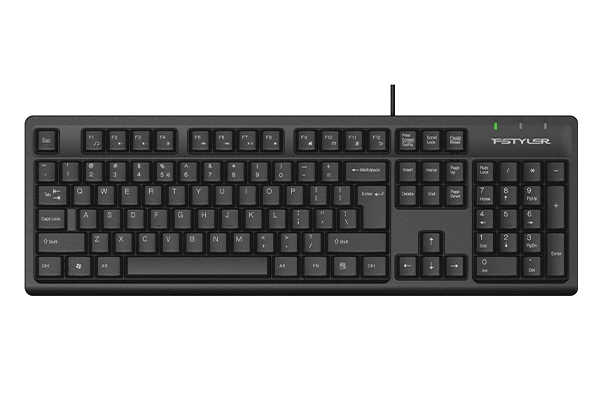 A4Tech FK12 Fstyler FN Multimedia Wired Keyboard view 1