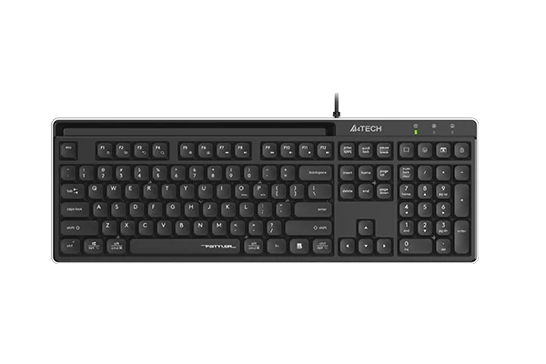 A4Tech FX72 Fstyler Low Profile Scissor Switch Keyboard view 1