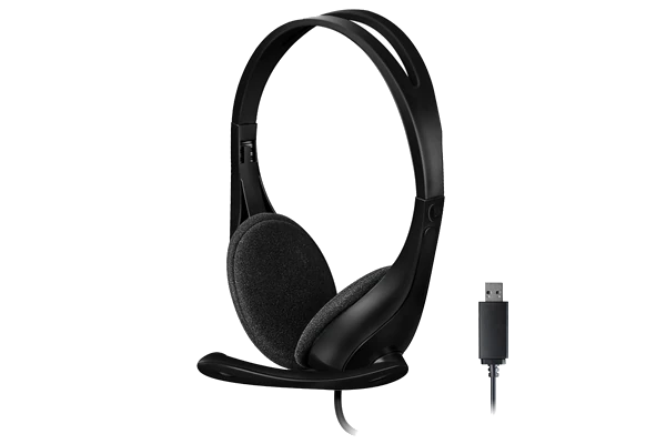 A4Tech HU-9 USB Stereo Headset view 1