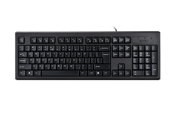 A4Tech KR-83 Comfortkey FN Multimedia Wired Keyboard view 1