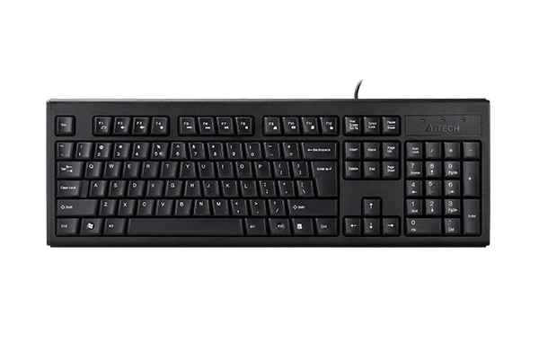 A4Tech KRS-83 Comfortkey Natural A FN Wired Keyboard view 1