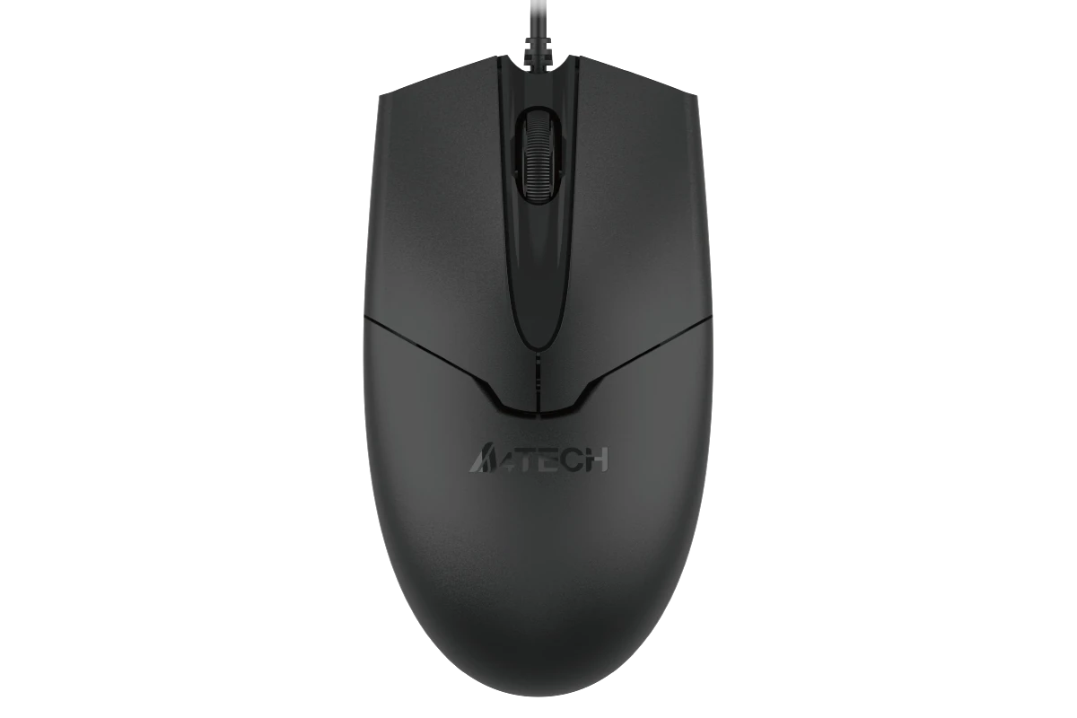 A4Tech OP-550S Silent-Click Wired Optical Mouse view 1