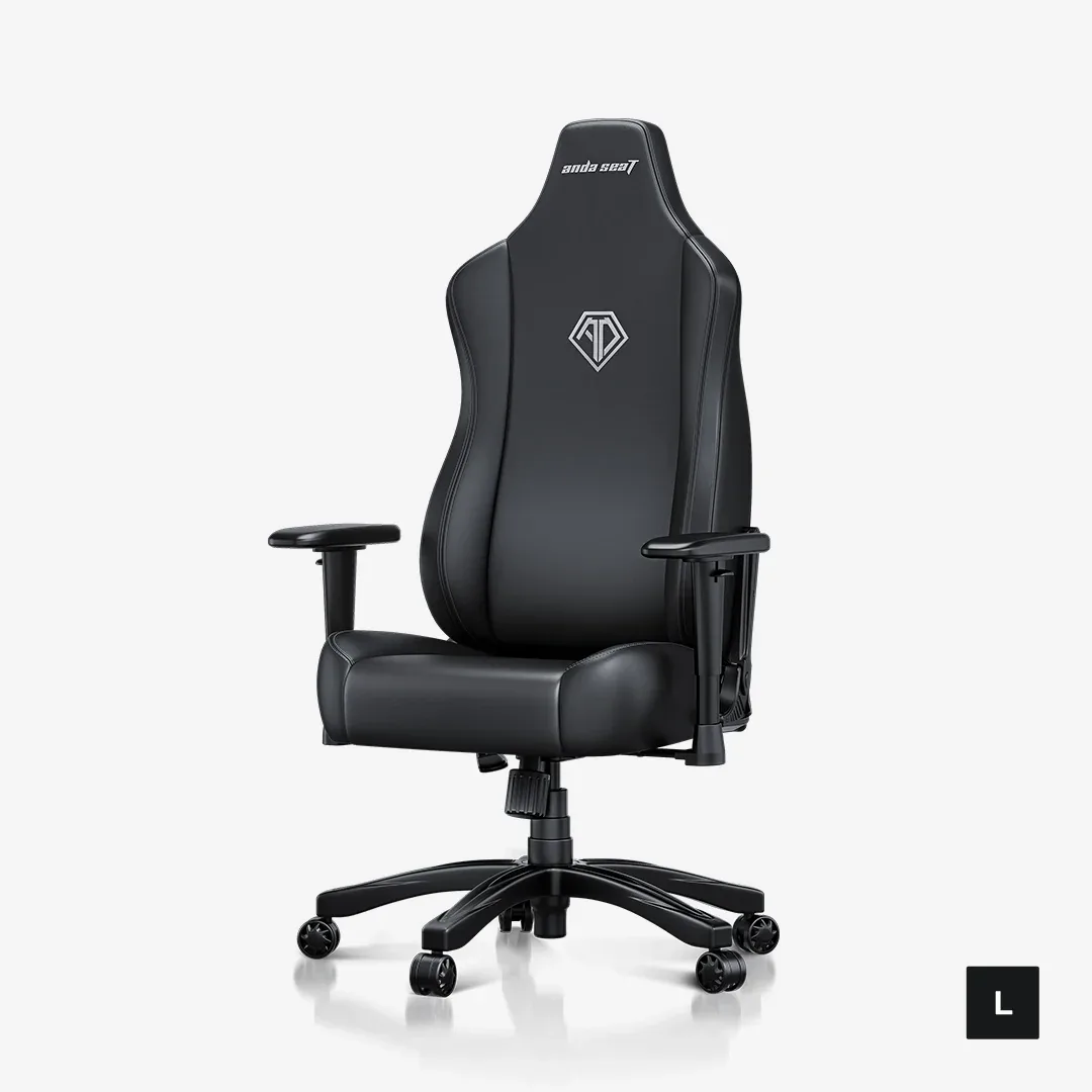AndaSeat Novis Ultra Gaming Chair - Black (PVC Leather)