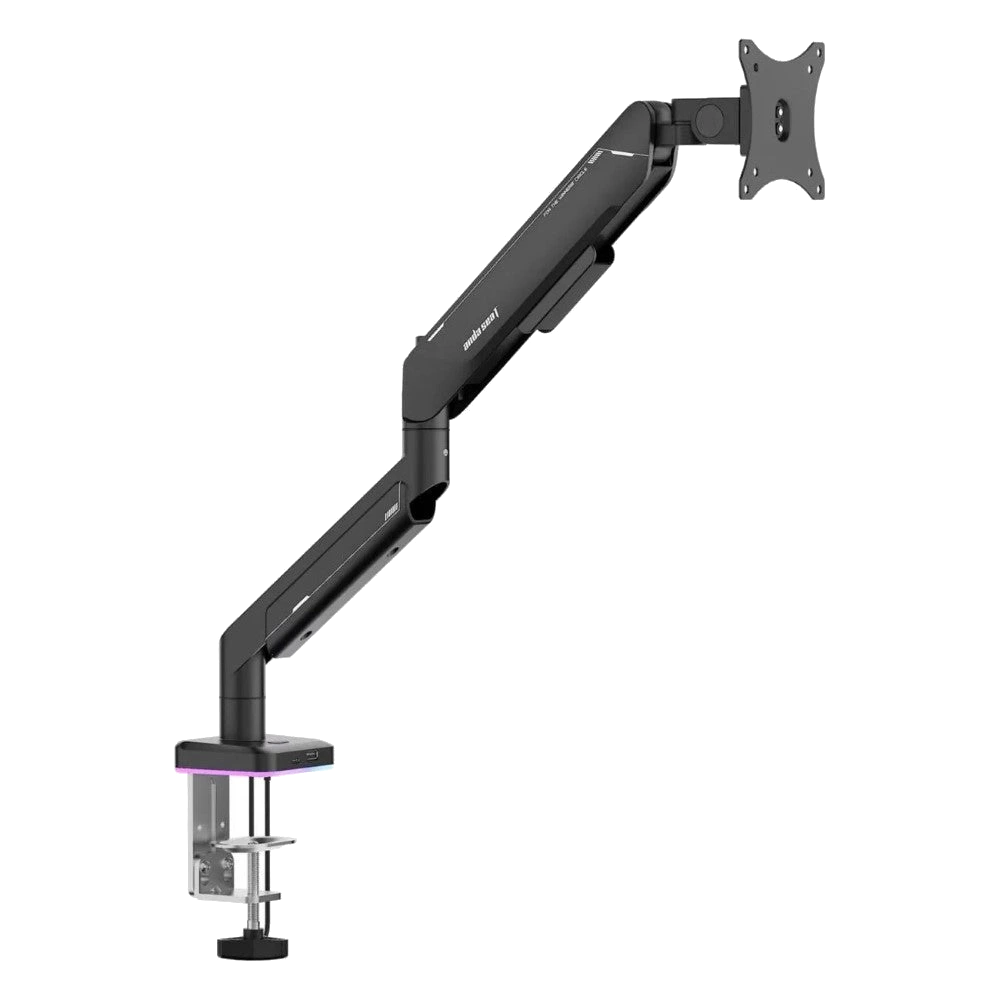 AndaSeat Stealth Pro II RGB Single Monitor Arm view 1