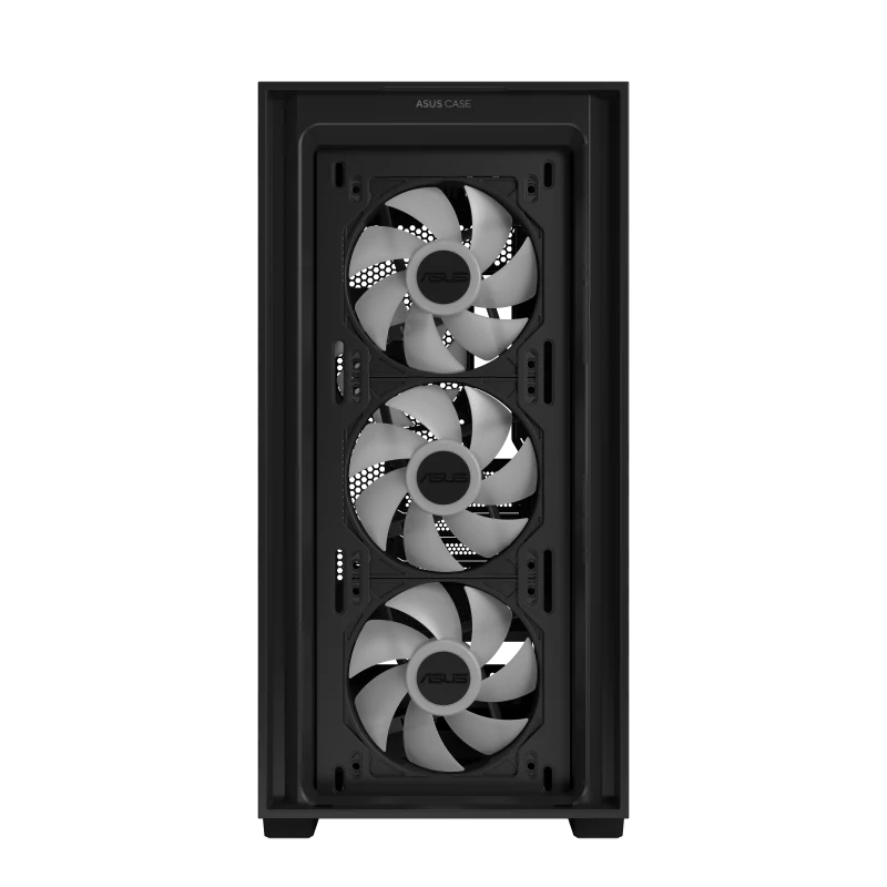 ASUS A21 Plus ARGB MicroATX Case (Black) view