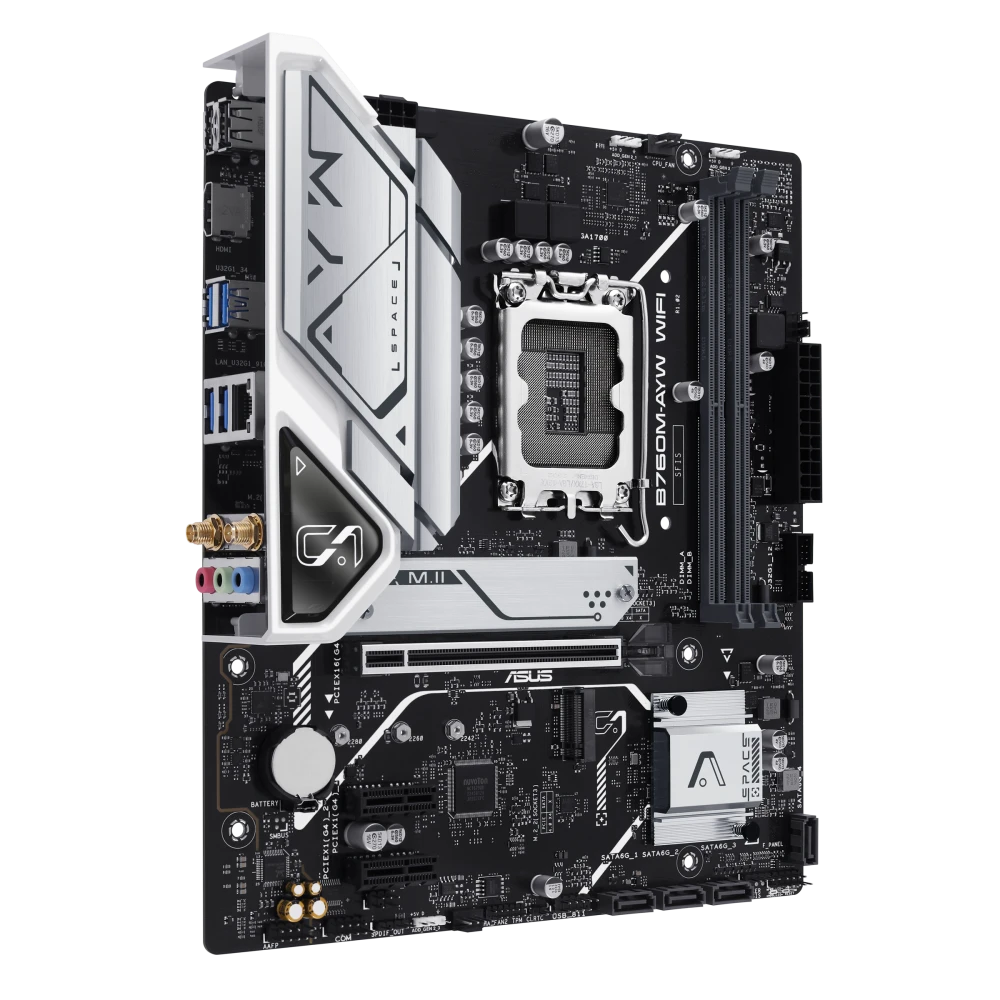 ASUS B760M-AYW WIFI view 2
