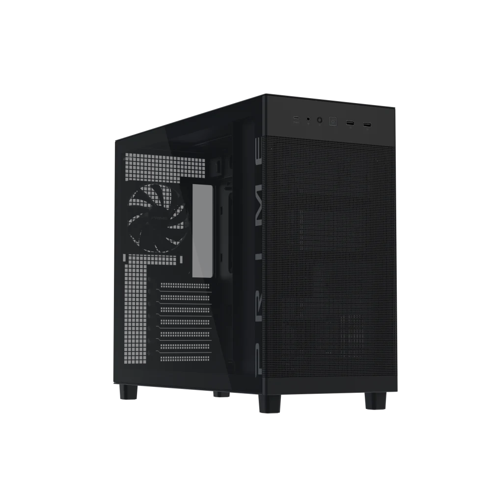 ASUS Prime AP303 Tempered Glass Case (Black) view 1