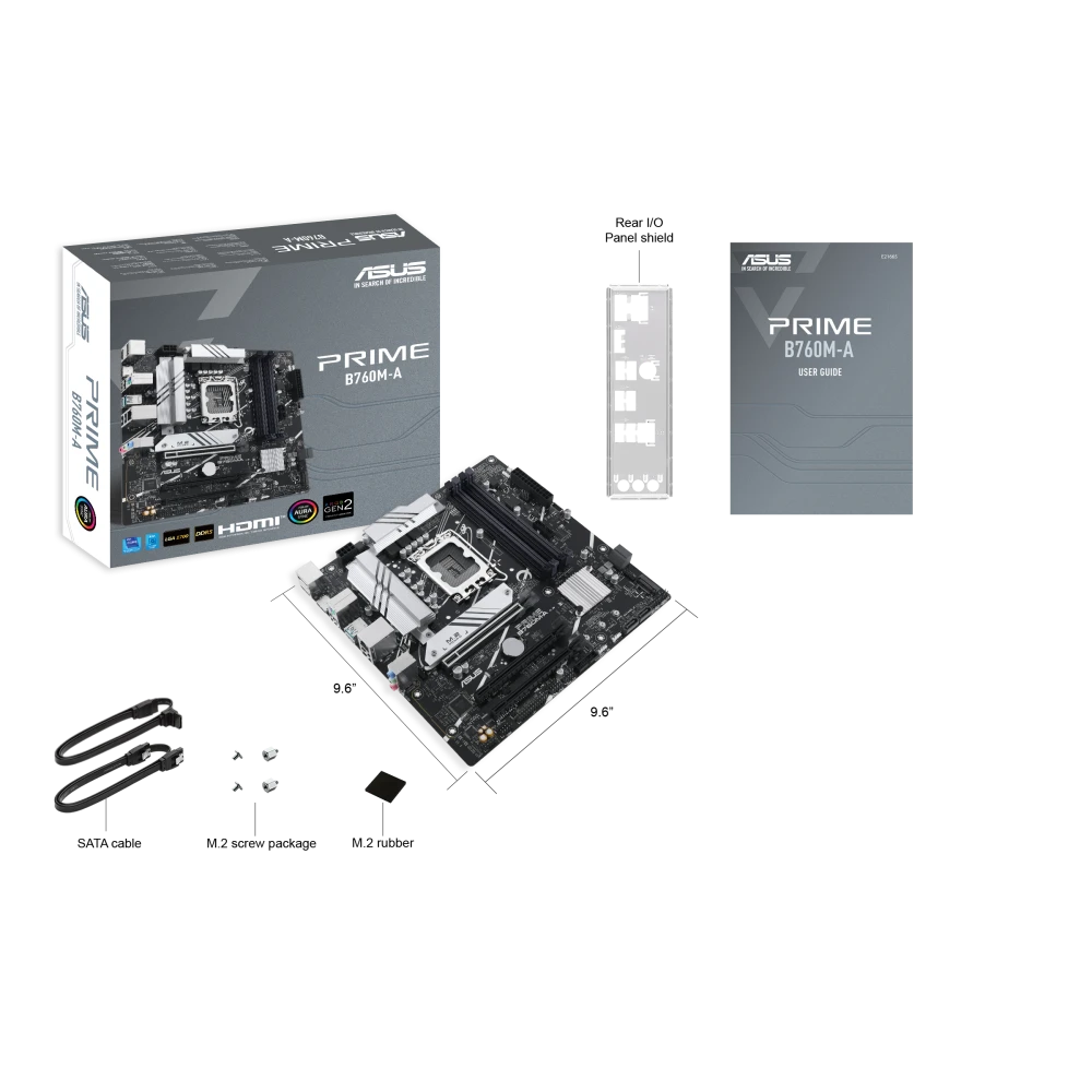 ASUS PRIME B760M-A view 6