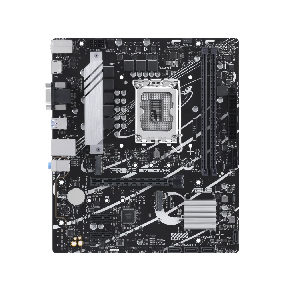 ASUS PRIME B760M-K view 1
