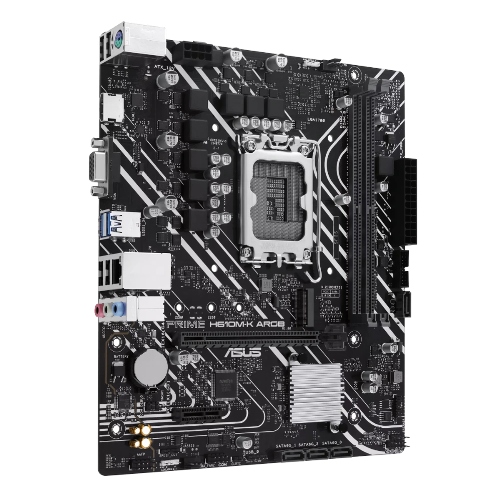 ASUS PRIME H610M-K ARGB D5 view 2