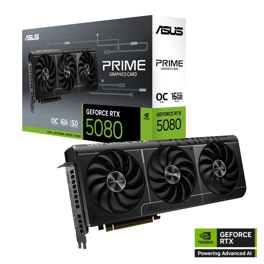 ASUS Prime GeForce RTX 5080 16GB OC view 15