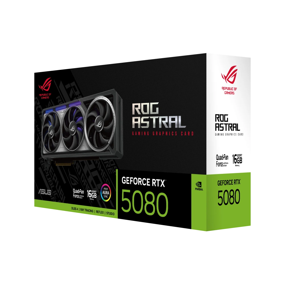 ASUS ROG-ASTRAL-RTX5080-16G-GAMING box