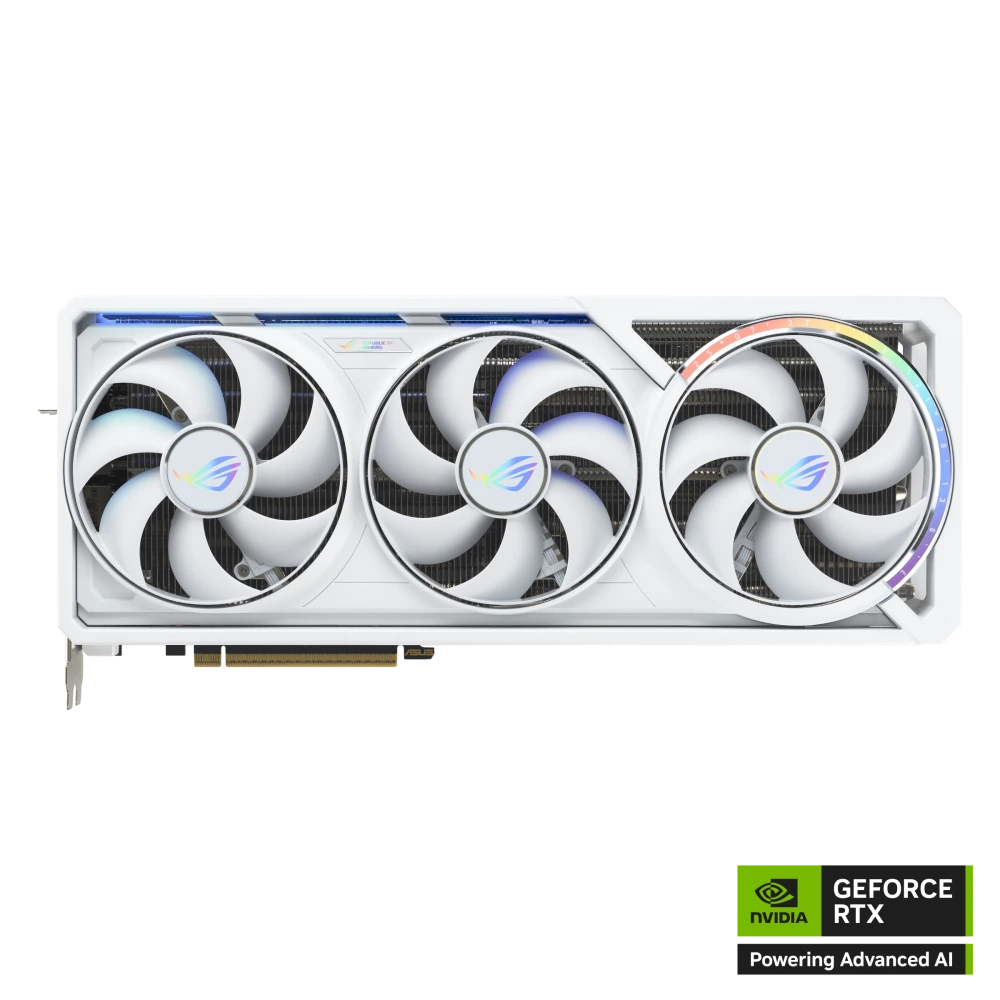 ASUS ROG Astral RTX 5080 White, 2D+NV logo