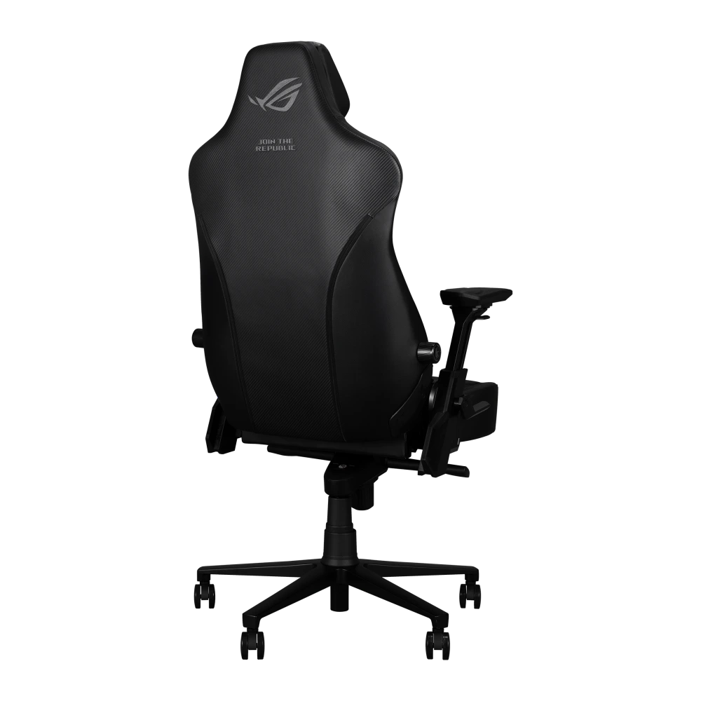 ASUS ROG Courser Core Gaming Chair rear angled view from right