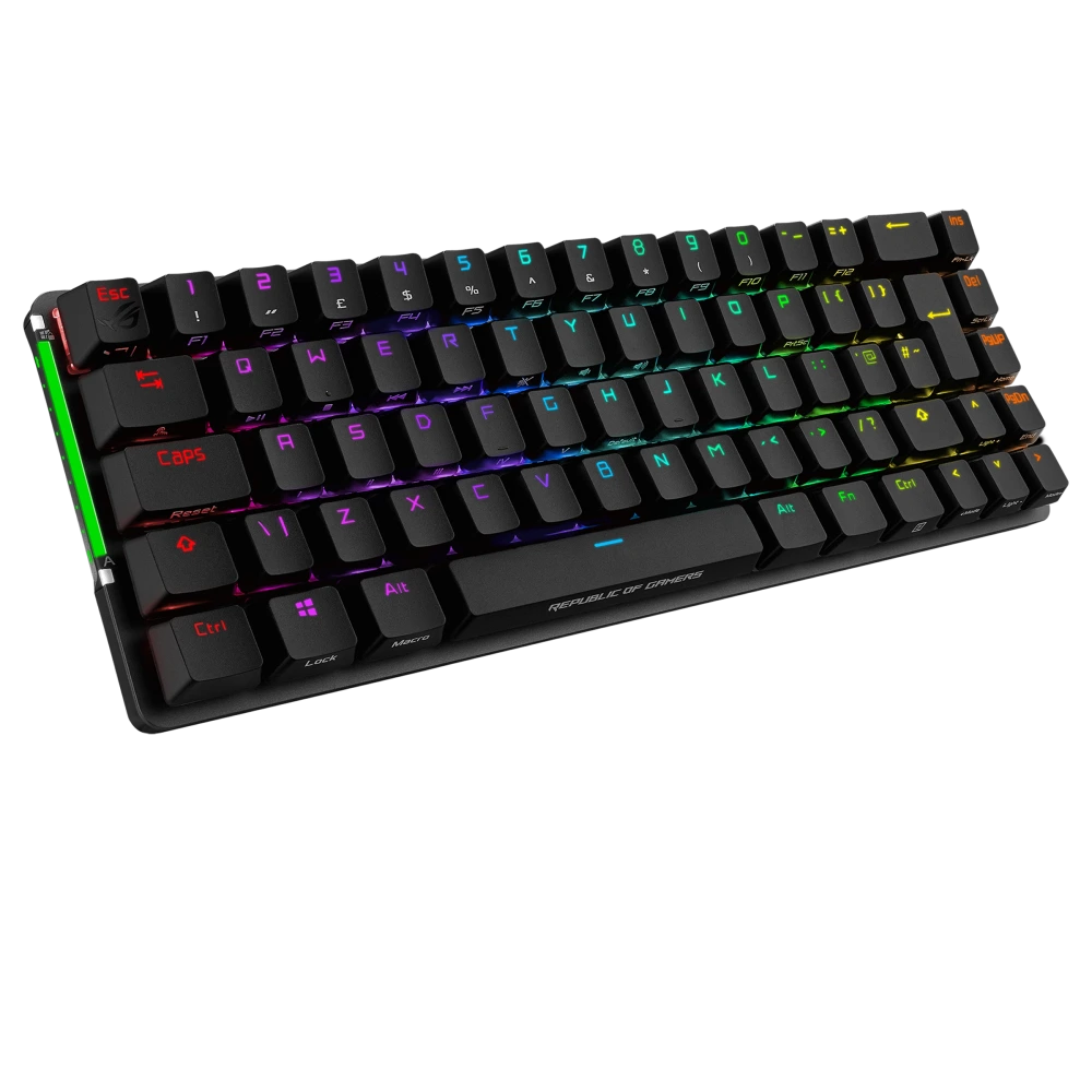ASUS ROG Falchion NX angled view from left