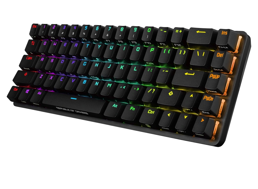 ASUS ROG Falchion NX angled view from right