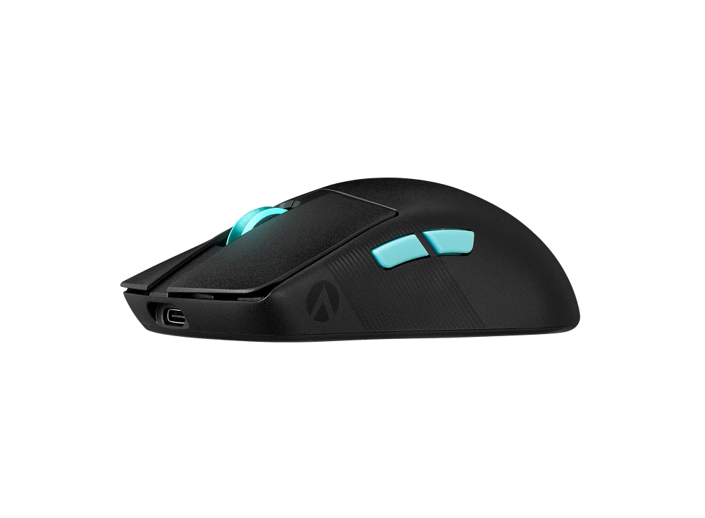 ASUS ROG Harpe Ace Aim Lab Edition angled view from the front
