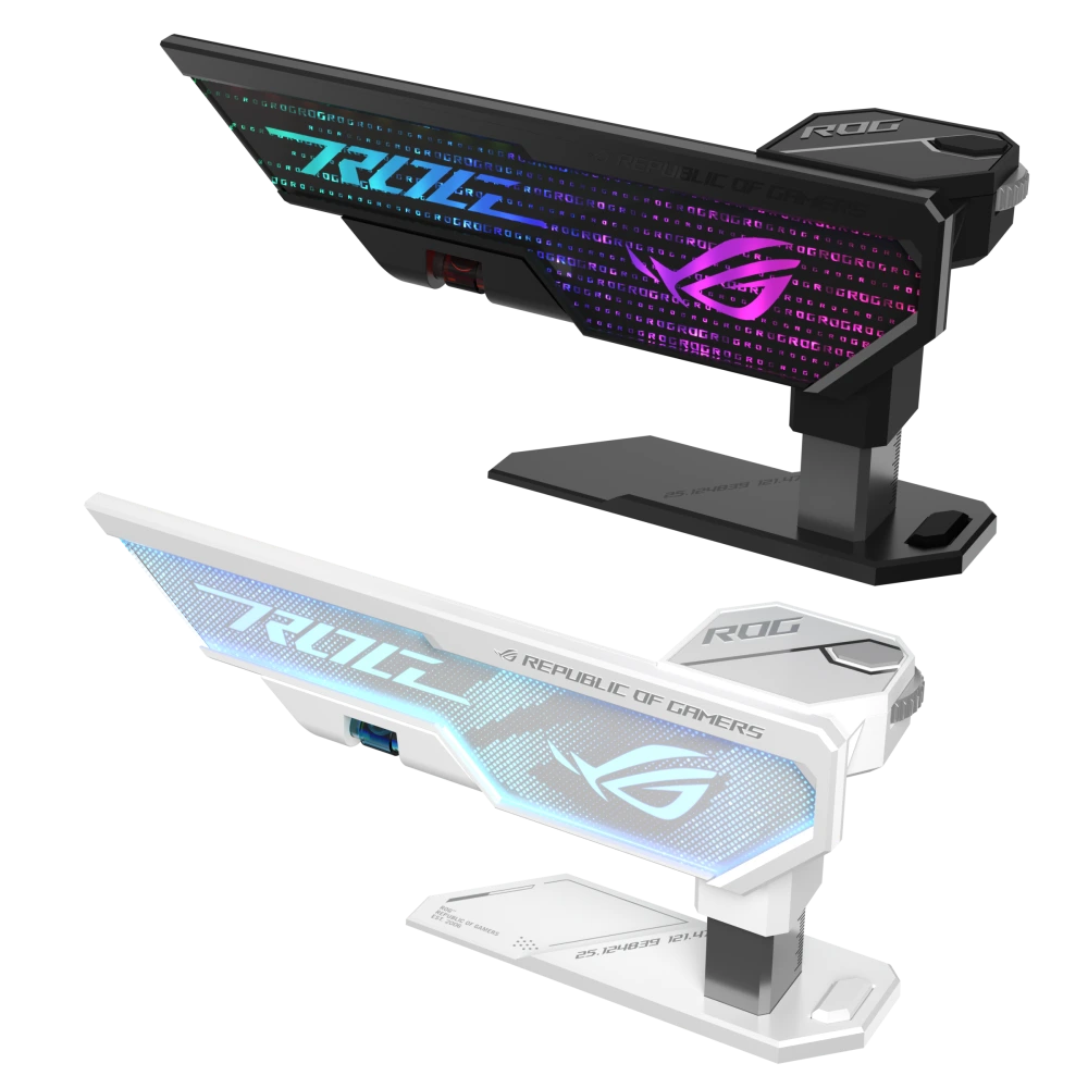 ASUS ROG Herculx black and white side view