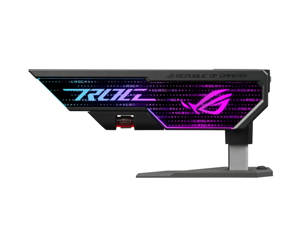 ASUS ROG Herculx front view, with AURA lighting