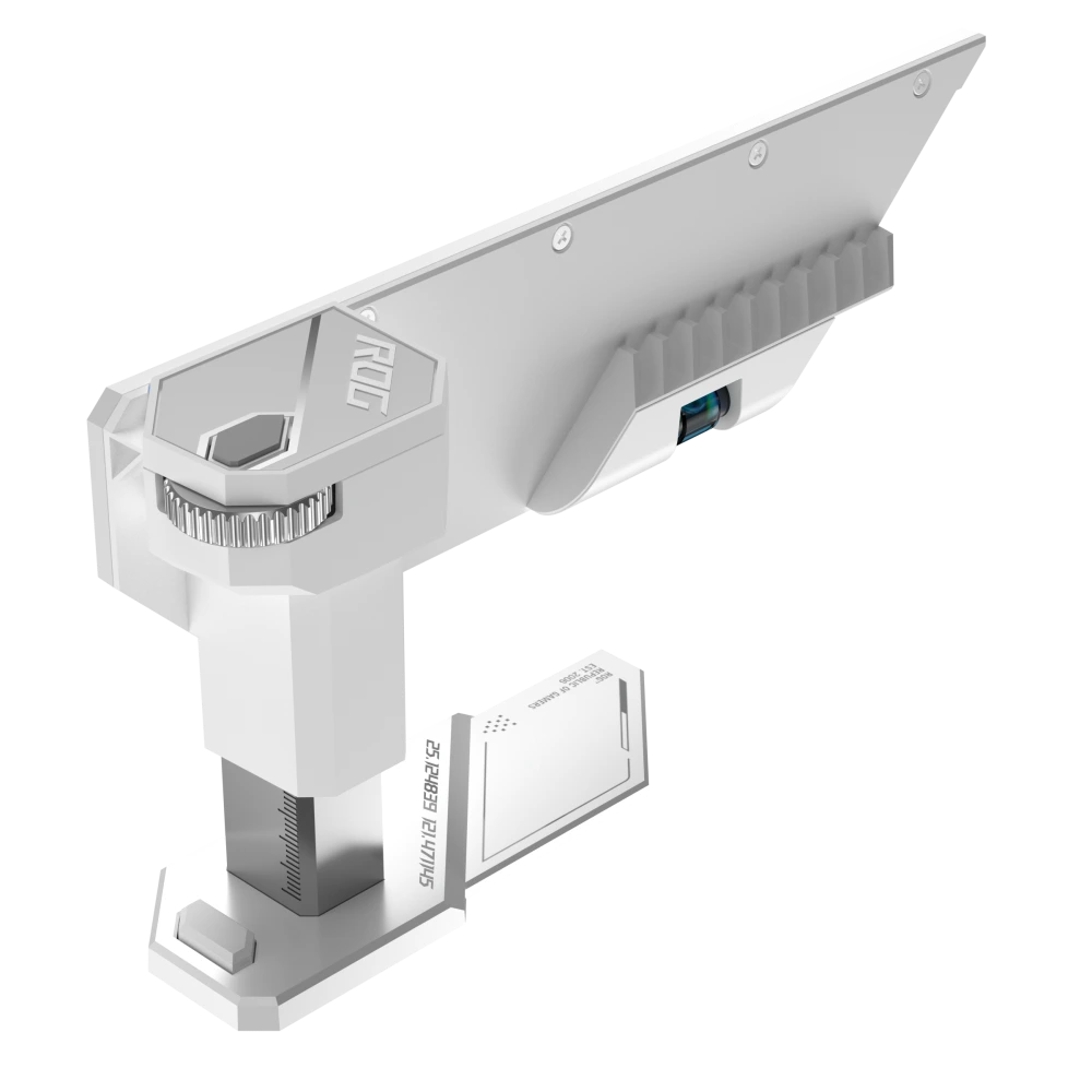 ASUS ROG Herculx White rear view