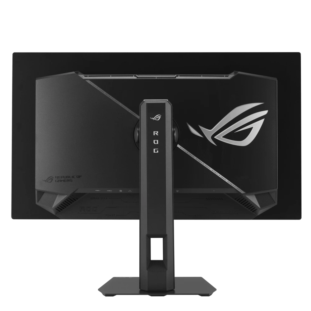 ASUS XG27AQDMES rear view