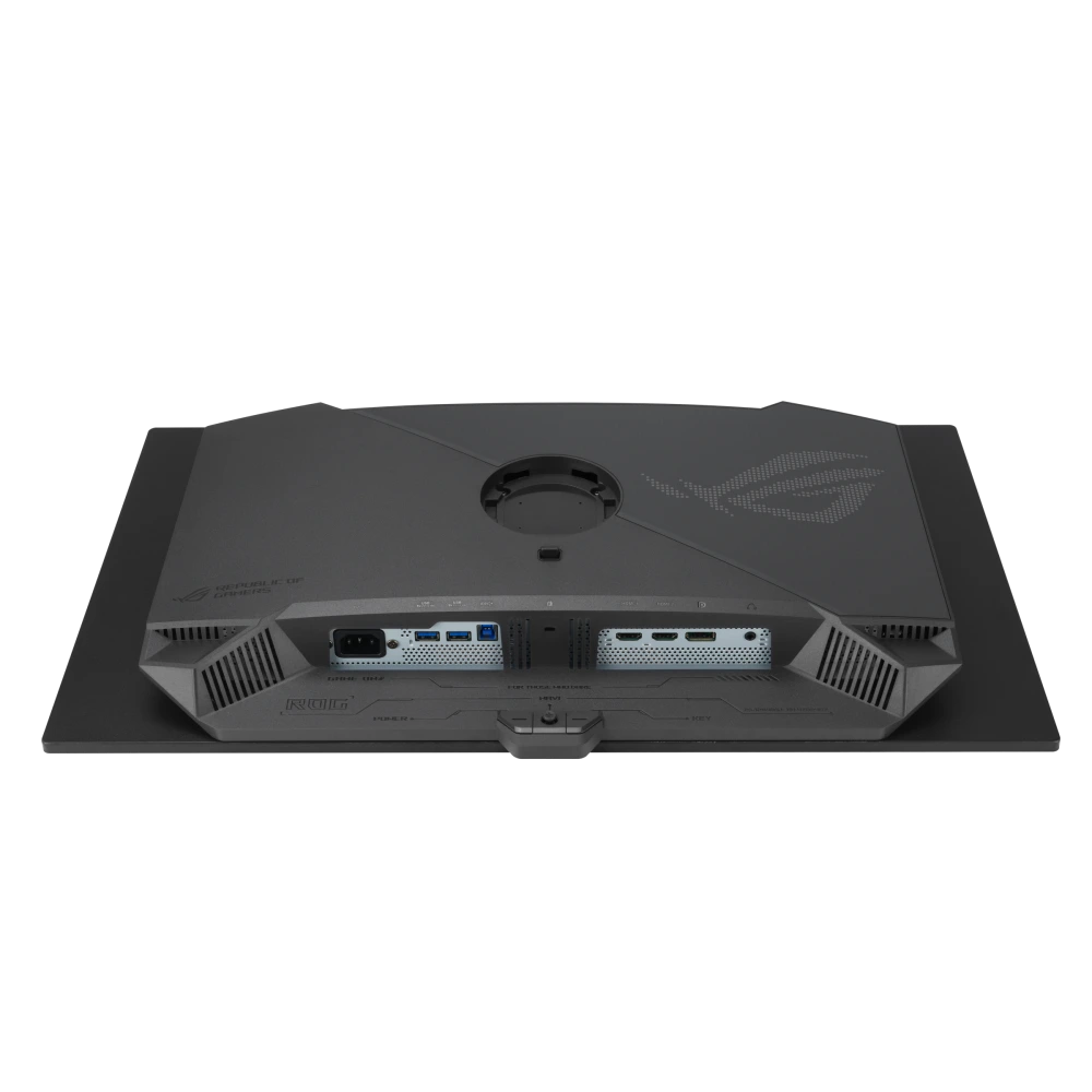 ASUS ROG Strix OLED XG27AQDPG IO ports highlight