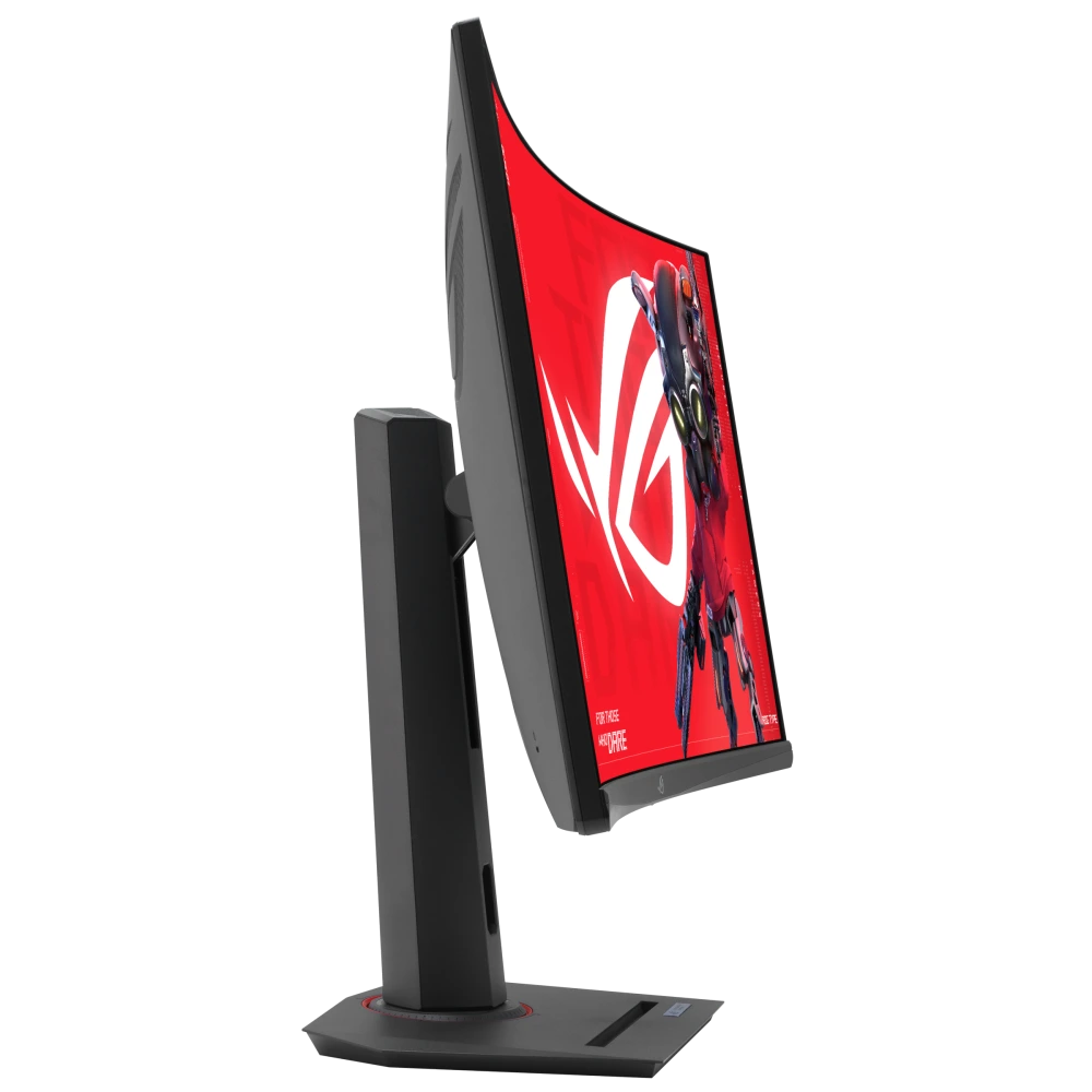 ASUS ROG Strix XG32WCS, sideview, right