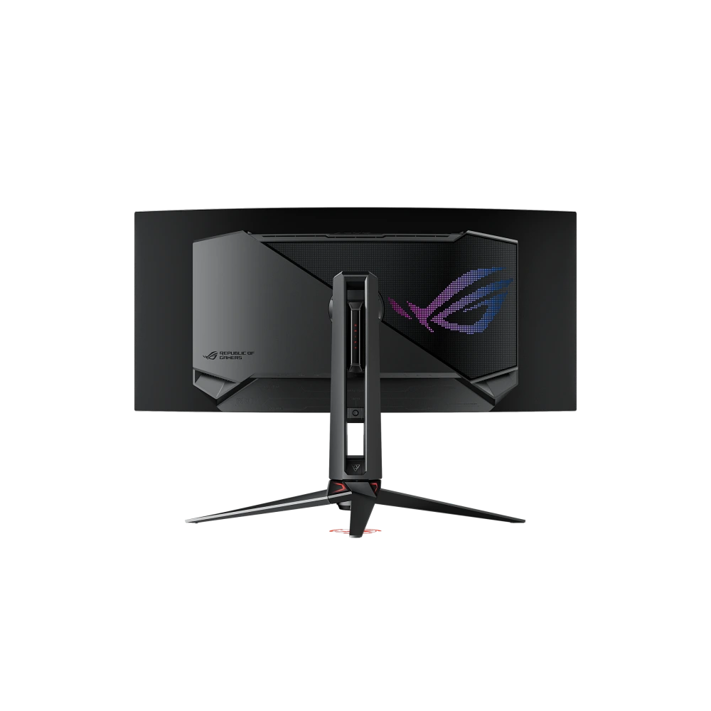 ASUS ROG Swift OLED PG34WCDM, rear view