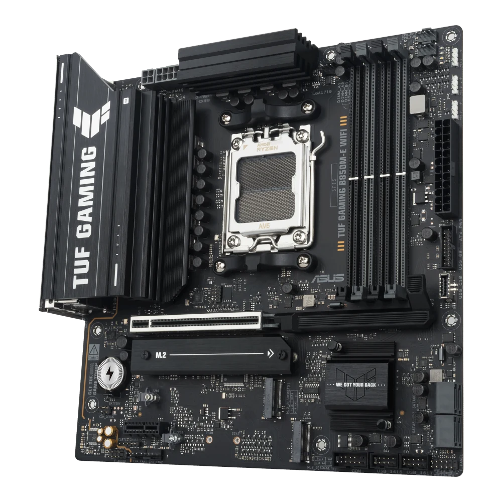 ASUS TUF Gaming B850M-E WiFi view 3