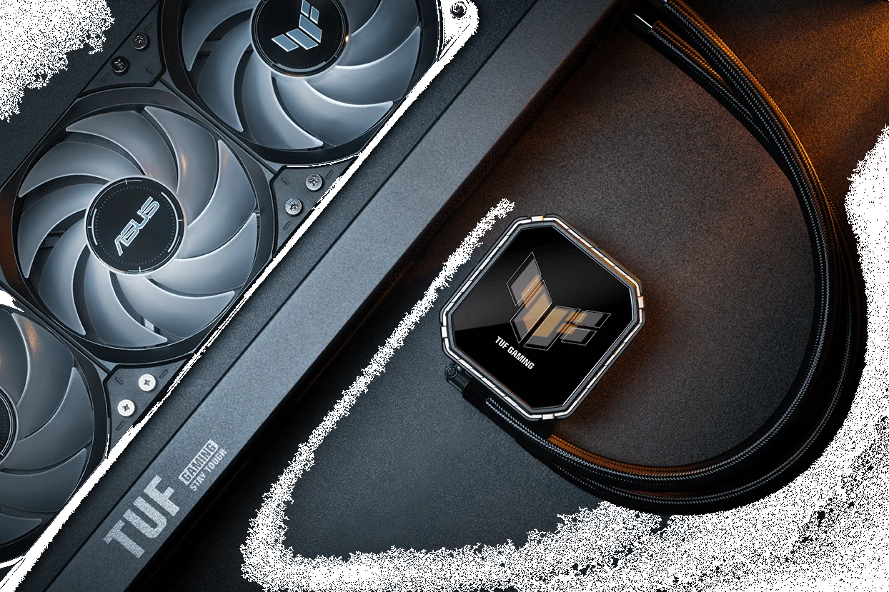 ASUS TUF Gaming LC III 360 ARGB LCD Liquid Cooler view 1