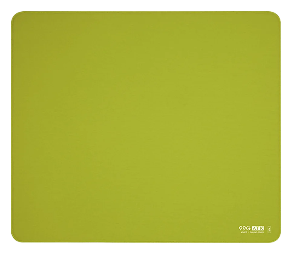 ATK 99G XSoft Air mouse pad in Matcha Green, top view