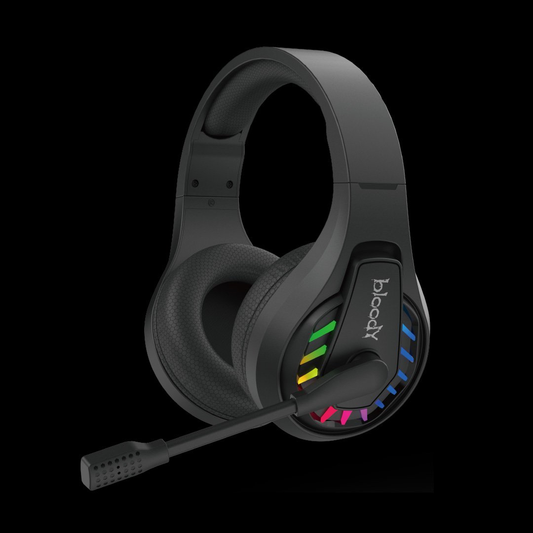 Bloody GR230 All-in-One 2.4G + BT v5.2 RGB Wireless Gaming Headset view 2