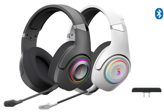Bloody GR270 All-in-One 2.4G + BT v5.2 RGB Wireless Gaming Headset view 1